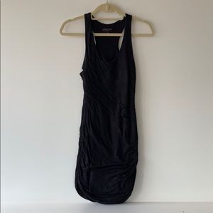 Rag & Bone | Gathered Black Dress